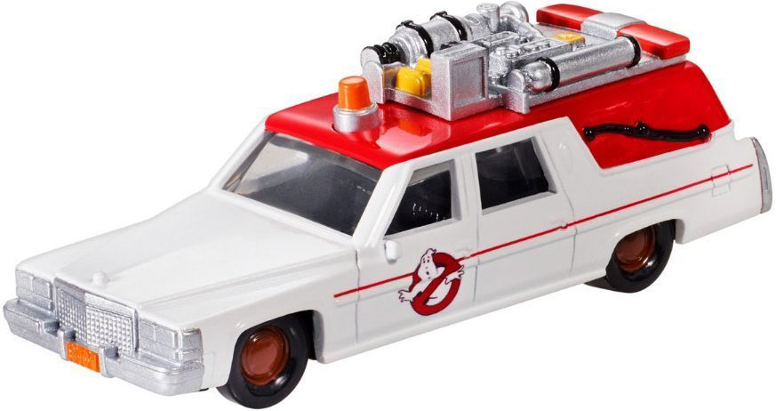 Ghostbusters Hot Wheels 1:64 Scale Ecto-1 & 1:50 Scale Ecto-2 Vehicle Two-Pack Gallery Image 3