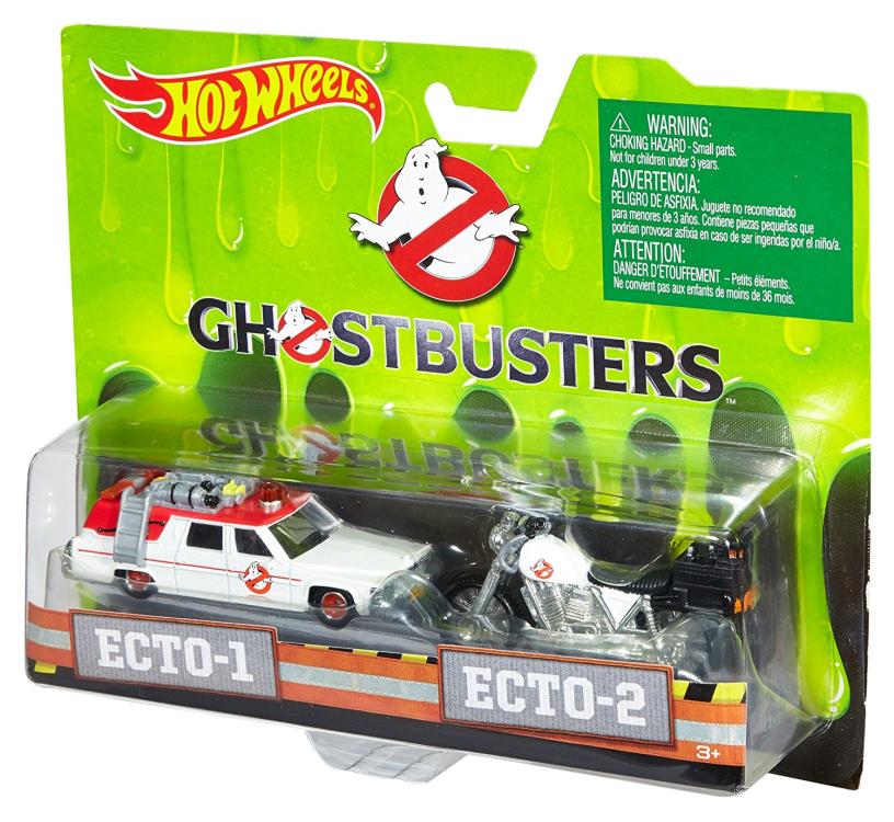 Ghostbusters Hot Wheels 1:64 Scale Ecto-1 & 1:50 Scale Ecto-2 Vehicle Two-Pack Gallery Image 6
