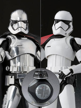 Star Wars S.H.Figuarts Captain Phasma & First Order Stormtrooper Special Set (The Last Jedi) Gallery Image 2