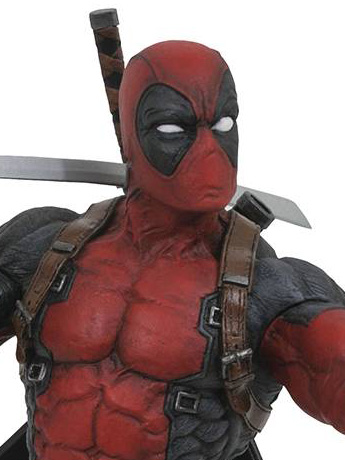 Marvel Premier Collection Deadpool Statue Gallery Image 2