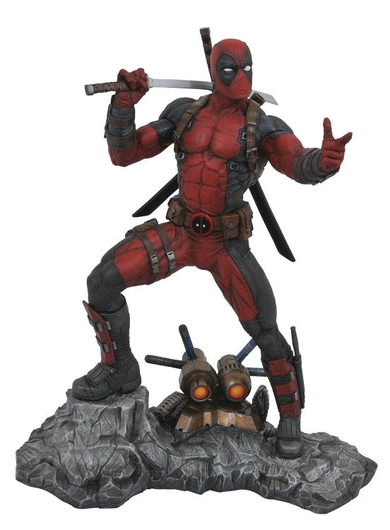 Marvel Premier Collection Deadpool Statue Gallery Image 3