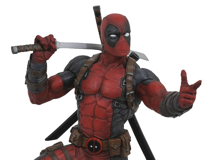 Marvel Premier Collection Deadpool Statue Gallery Image 1