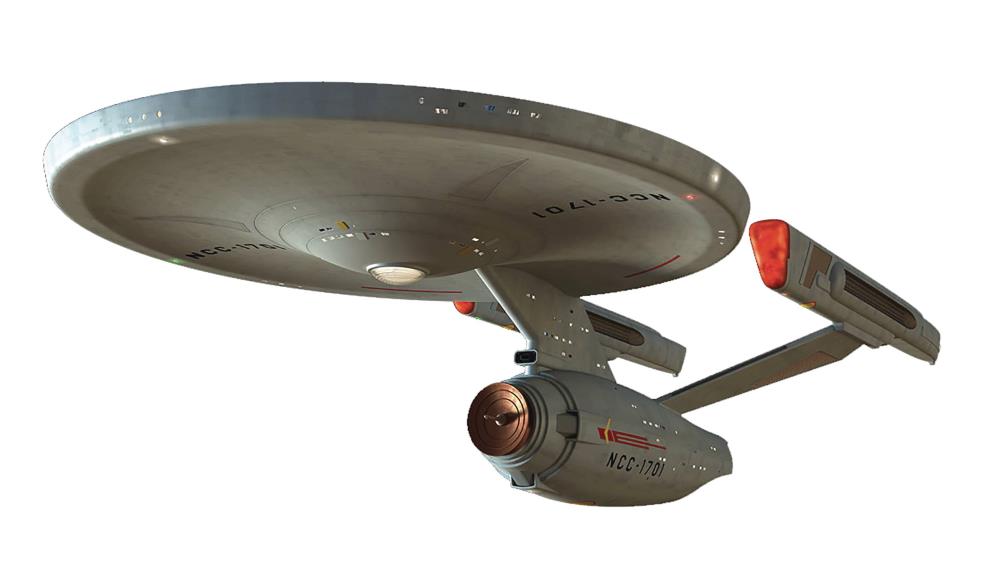 Star Trek Starships Collection Bonus #8 USS Enterprise NCC-1701 Phase II Concept Gallery Image 3