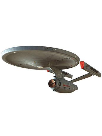 Star Trek Starships Collection Bonus #8 USS Enterprise NCC-1701 Phase II Concept Gallery Image 2