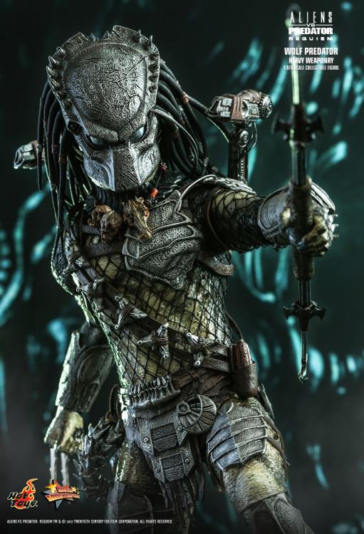 Aliens vs. Predator: Requiem MMS443 Wolf Predator (Heavy Weaponry) 1/6th Scale Collectible Figure Gallery Image 13