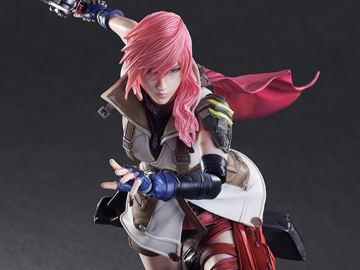 Dissidia Final Fantasy Play Arts Kai Lightning Gallery Image 1