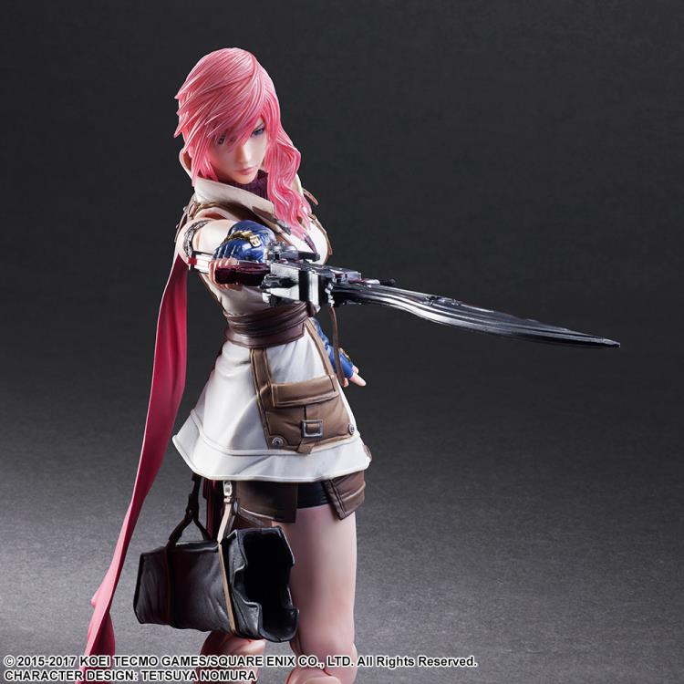 Dissidia Final Fantasy Play Arts Kai Lightning Gallery Image 10