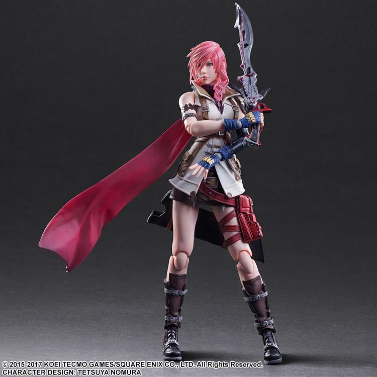 Dissidia Final Fantasy Play Arts Kai Lightning Gallery Image 5