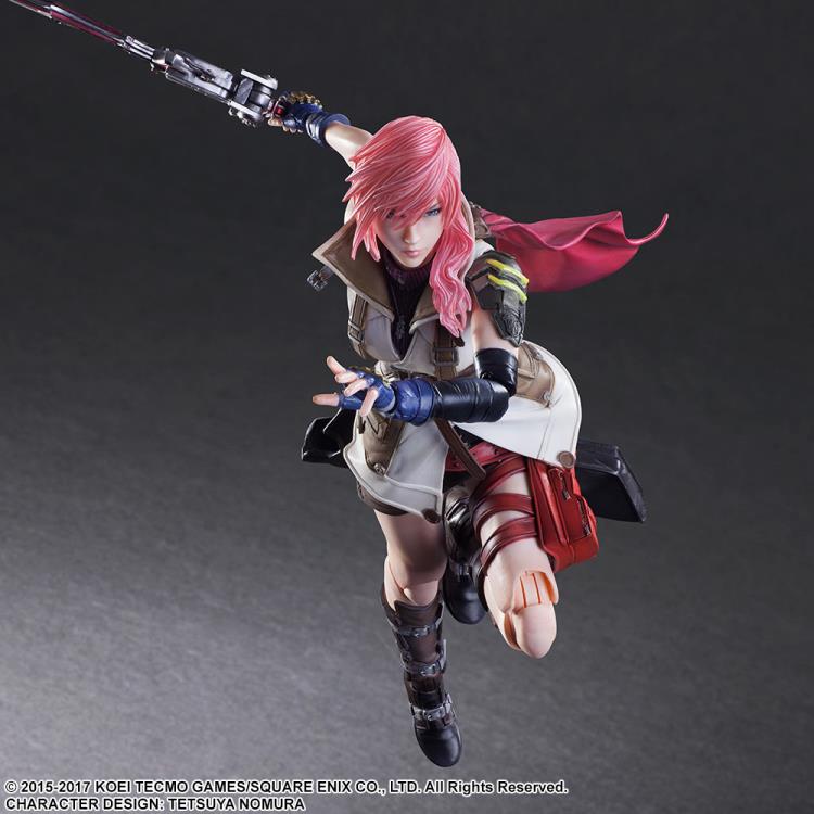 Dissidia Final Fantasy Play Arts Kai Lightning Gallery Image 9