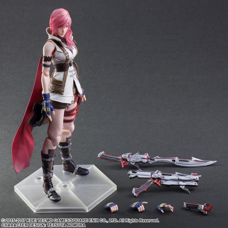 Dissidia Final Fantasy Play Arts Kai Lightning Gallery Image 11