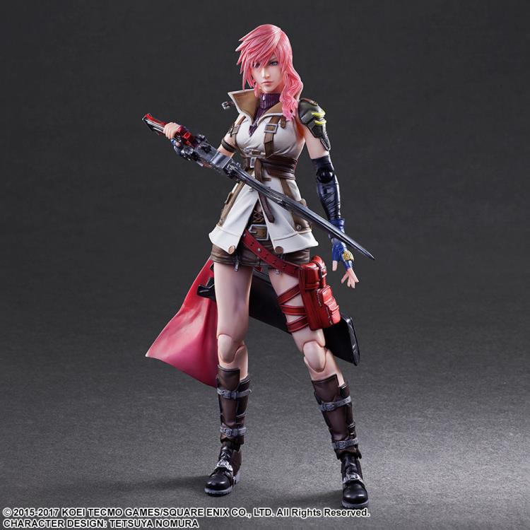 Dissidia Final Fantasy Play Arts Kai Lightning Gallery Image 4