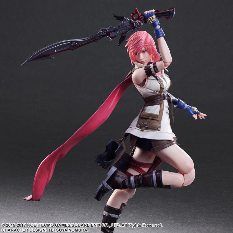 Dissidia Final Fantasy Play Arts Kai Lightning Gallery Image 7