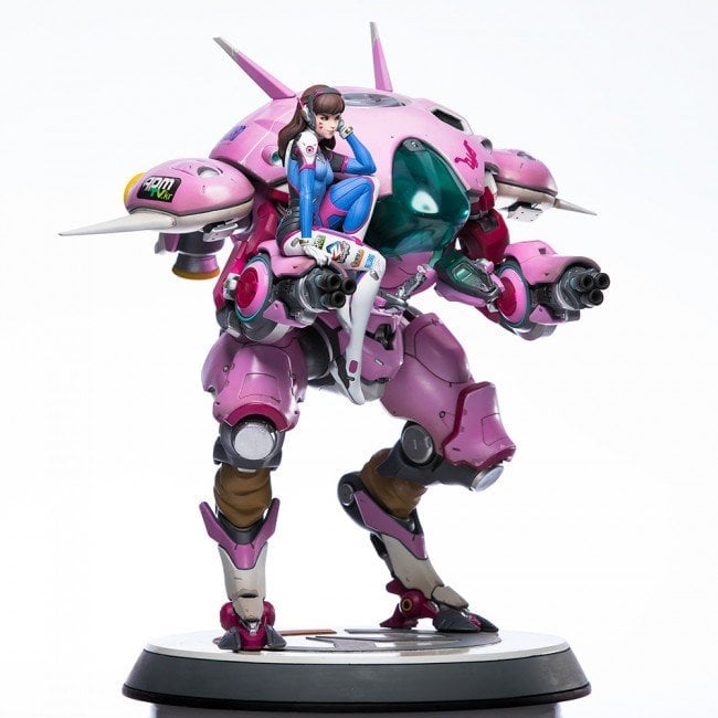 Overwatch D.Va With MEKA Statue Gallery Image 10