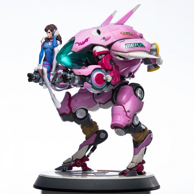 Overwatch D.Va With MEKA Statue Gallery Image 4