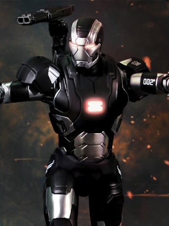 Iron Man 3 Super Alloy War Machine Mark II 1/4 Scale Figure