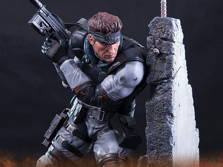 Metal Gear Solid Solid Snake Statue Gallery Image 1