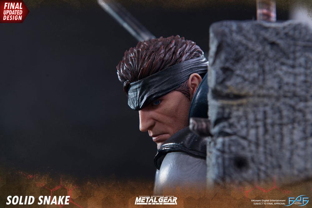 Metal Gear Solid Solid Snake Statue Gallery Image 12