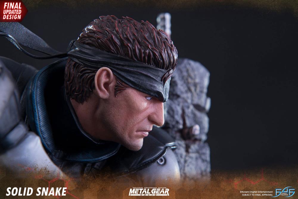 Metal Gear Solid Solid Snake Statue Gallery Image 11