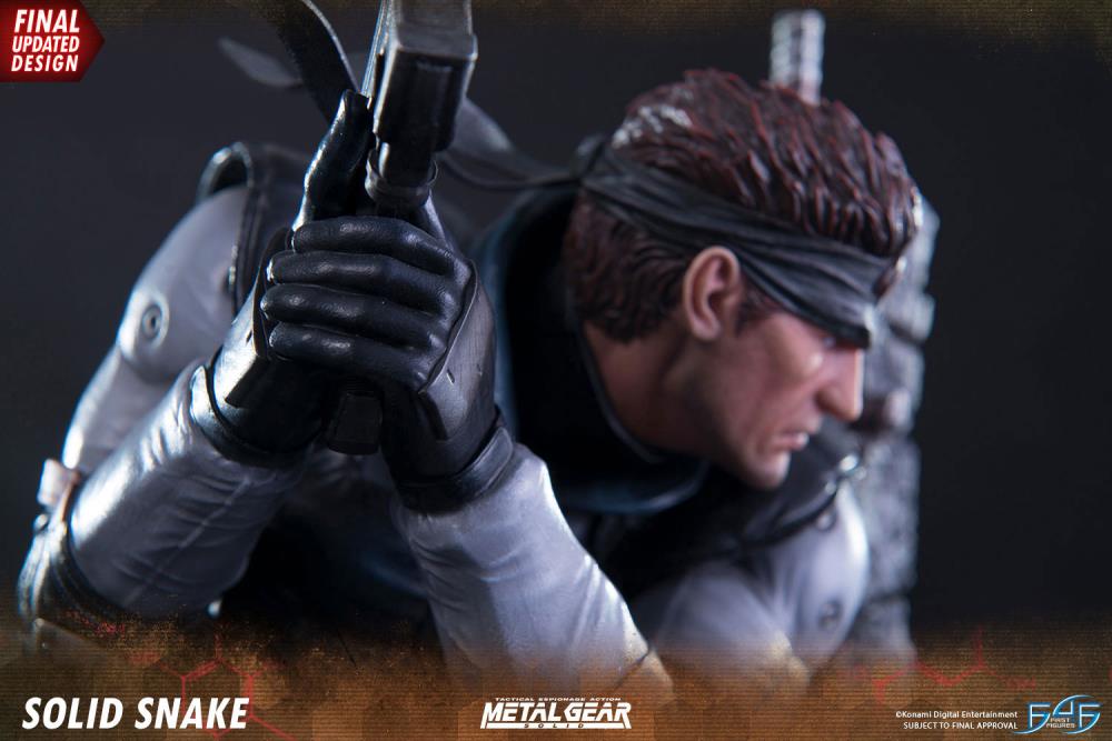 Metal Gear Solid Solid Snake Statue Gallery Image 13
