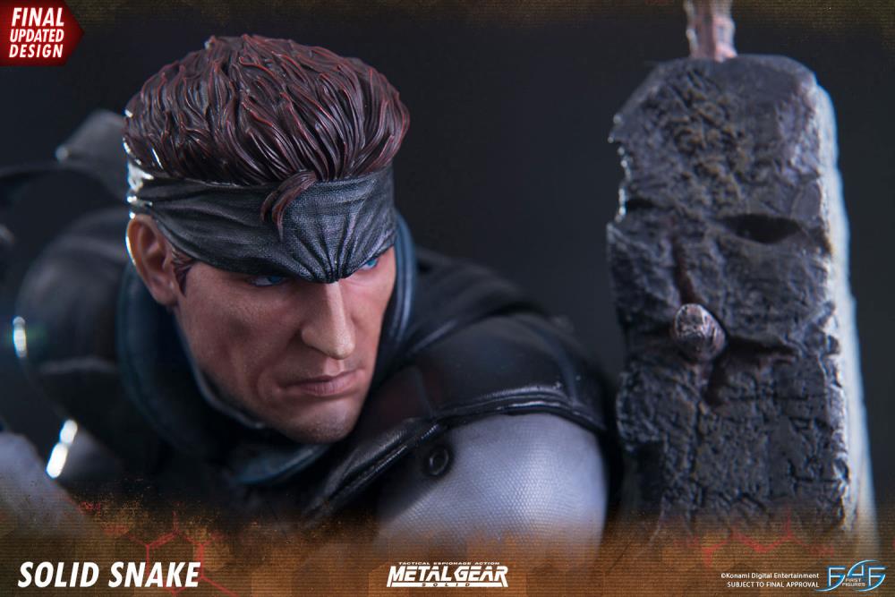 Metal Gear Solid Solid Snake Statue Gallery Image 9
