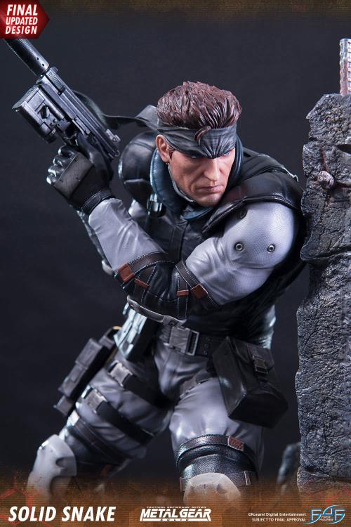 Metal Gear Solid Solid Snake Statue Gallery Image 4