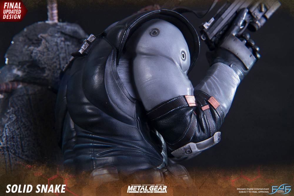 Metal Gear Solid Solid Snake Statue Gallery Image 16