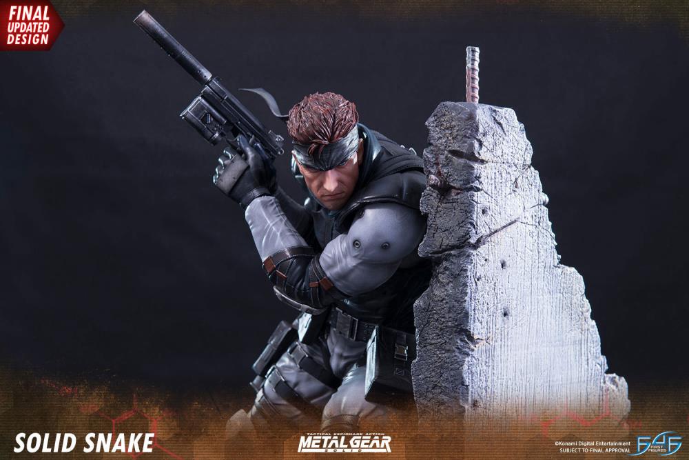 Metal Gear Solid Solid Snake Statue Gallery Image 5