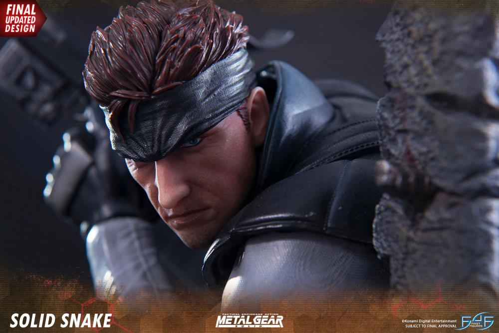 Metal Gear Solid Solid Snake Statue Gallery Image 8