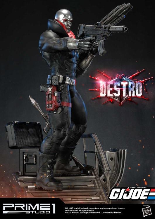 G.I. Joe Premium Masterline Destro Statue Gallery Image 4