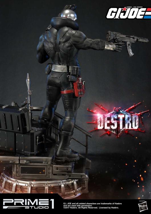 G.I. Joe Premium Masterline Destro Statue Gallery Image 6