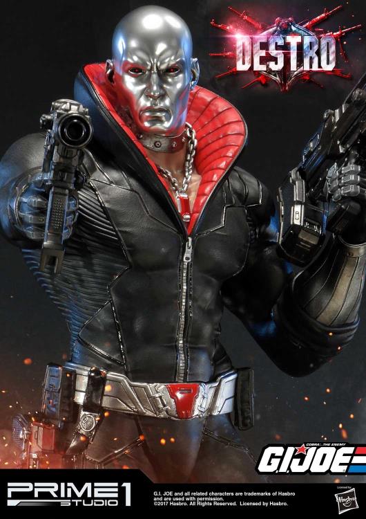 G.I. Joe Premium Masterline Destro Statue Gallery Image 9