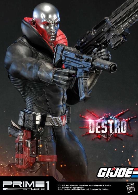 G.I. Joe Premium Masterline Destro Statue Gallery Image 12