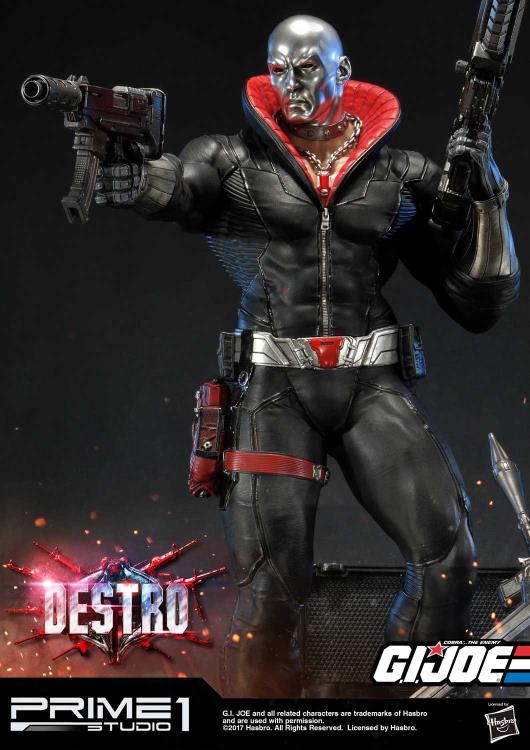 G.I. Joe Premium Masterline Destro Statue Gallery Image 14