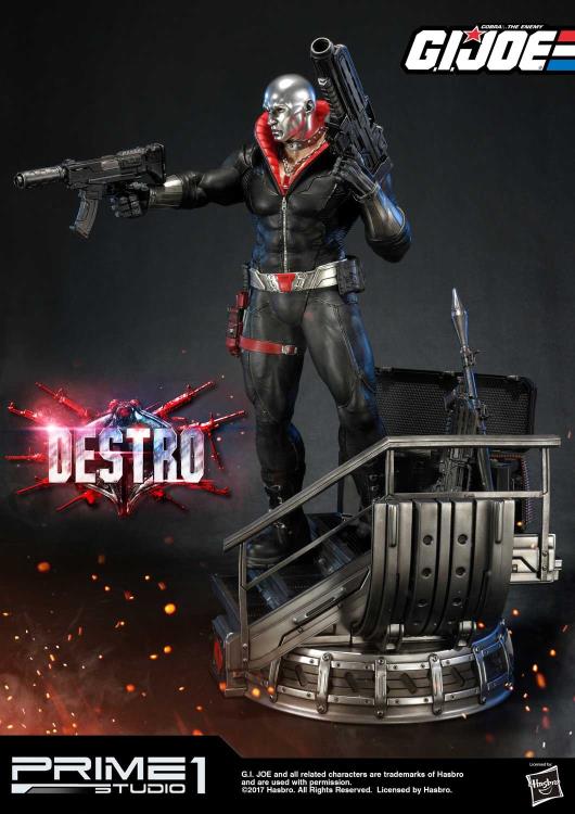 G.I. Joe Premium Masterline Destro Statue Gallery Image 3