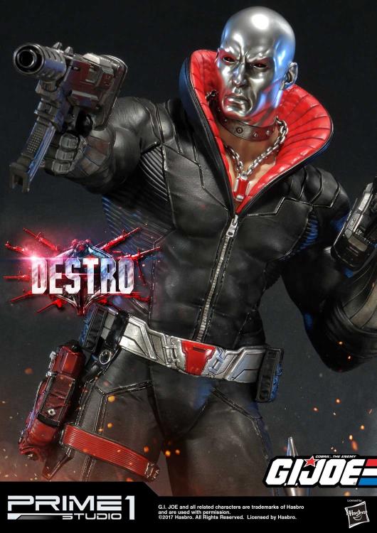 G.I. Joe Premium Masterline Destro Statue Gallery Image 13