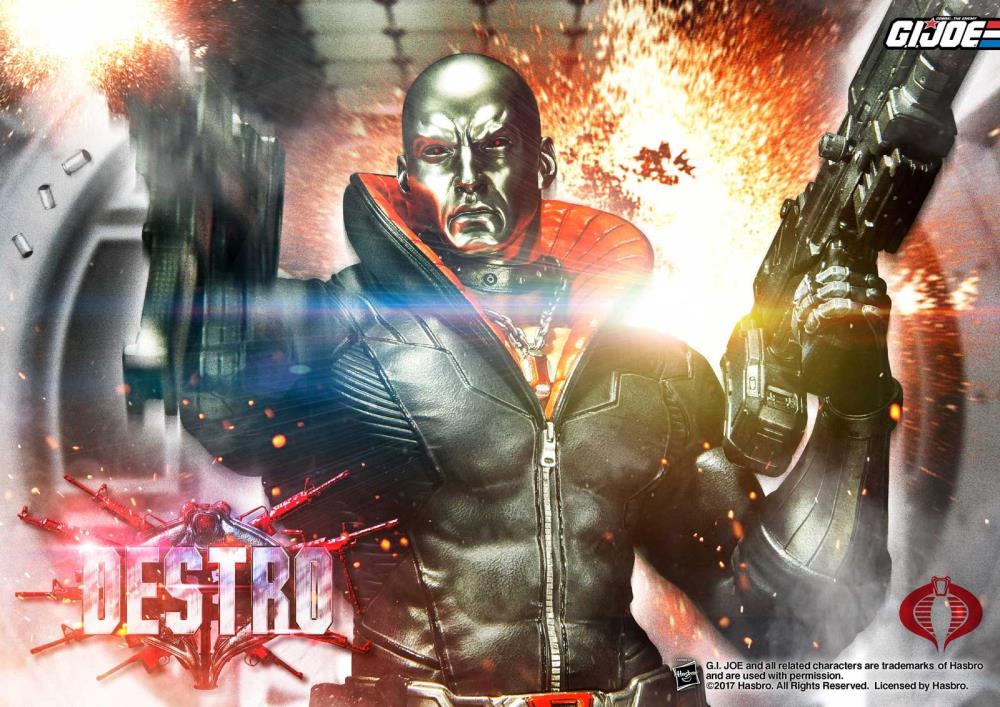 G.I. Joe Premium Masterline Destro Statue Gallery Image 15