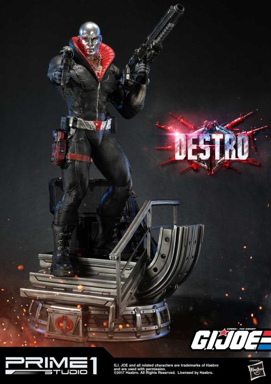 G.I. Joe Premium Masterline Destro Statue Gallery Image 7