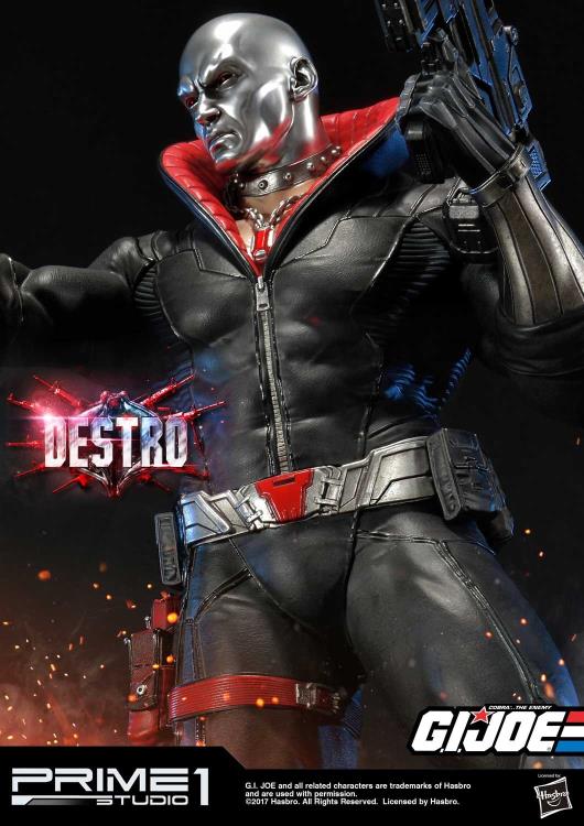 G.I. Joe Premium Masterline Destro Statue Gallery Image 8