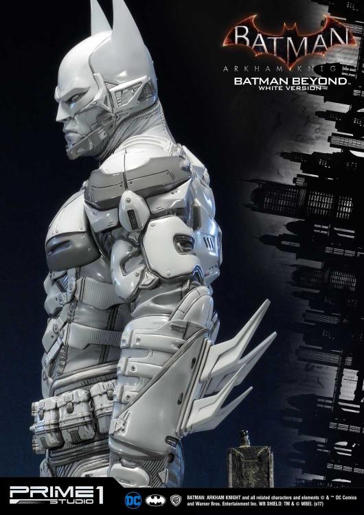 Batman: Arkham Knight Museum Masterline Batman Beyond (White Ver.) Statue Gallery Image 13