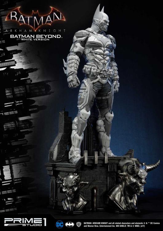 Batman: Arkham Knight Museum Masterline Batman Beyond (White Ver.) Statue Gallery Image 3