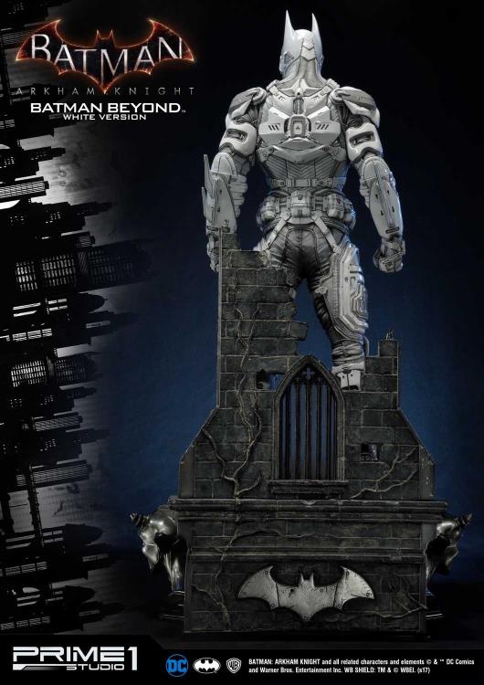 Batman: Arkham Knight Museum Masterline Batman Beyond (White Ver.) Statue Gallery Image 9