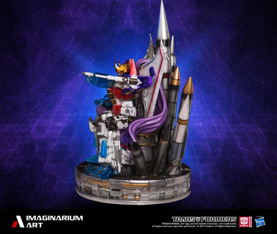 Transformers Generation 1 Starscream (Coronation on Throne) Limited Edition Statue Gallery Image 6