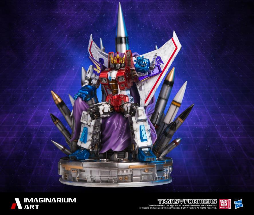 Transformers Generation 1 Starscream (Coronation on Throne) Limited Edition Statue Gallery Image 3