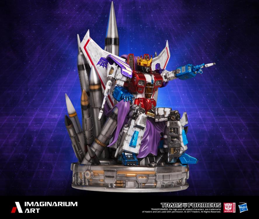 Transformers Generation 1 Starscream (Coronation on Throne) Limited Edition Statue Gallery Image 5