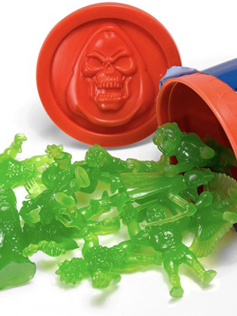 Masters of The Universe M.U.S.C.L.E. (Slime) Trash Can Wave 2 Power-Con Exclusive