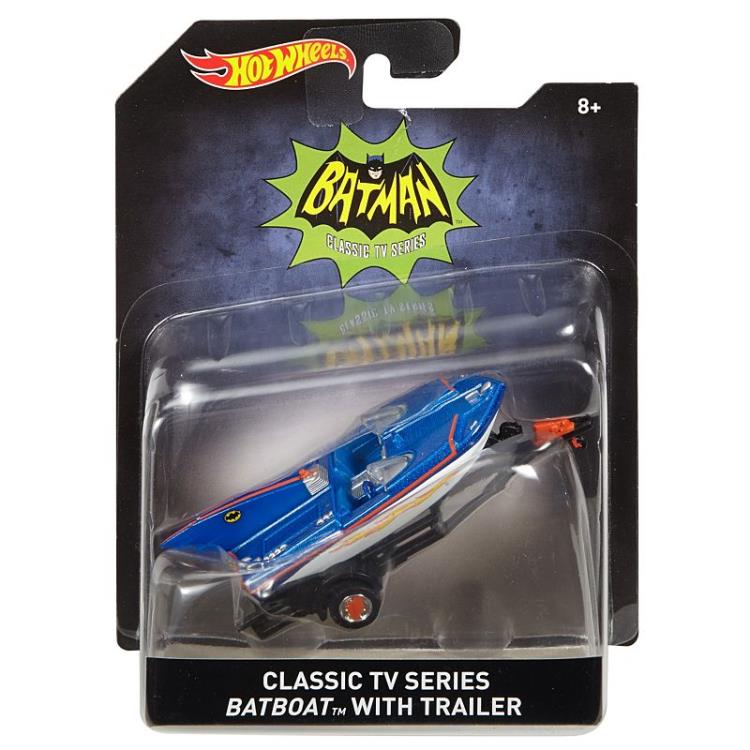 Batman Classic TV Series Premium Hot Wheels 1:50 Scale Batboat Gallery Image 6