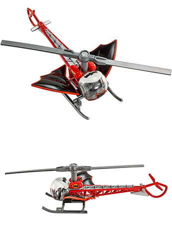 Batman Classic TV Series Premium Hot Wheels 1:50 Scale Batcopter Gallery Image 2