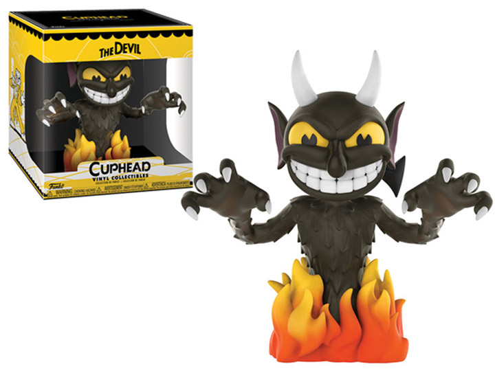 Vinyl Figure: Cuphead - 6" Super Sized The Devil Gallery Image 1