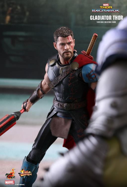 Thor: Ragnarok MMS444 Gladiator Thor 1/6th Scale Collectible Figure Gallery Image 7