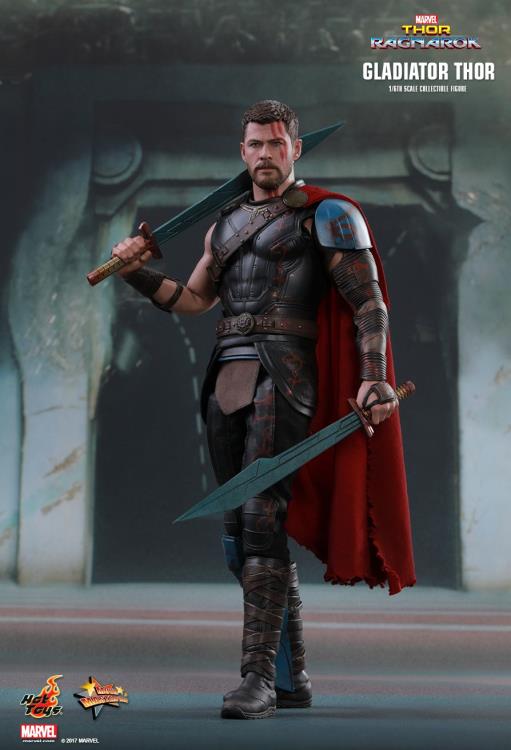 Thor: Ragnarok MMS444 Gladiator Thor 1/6th Scale Collectible Figure Gallery Image 4